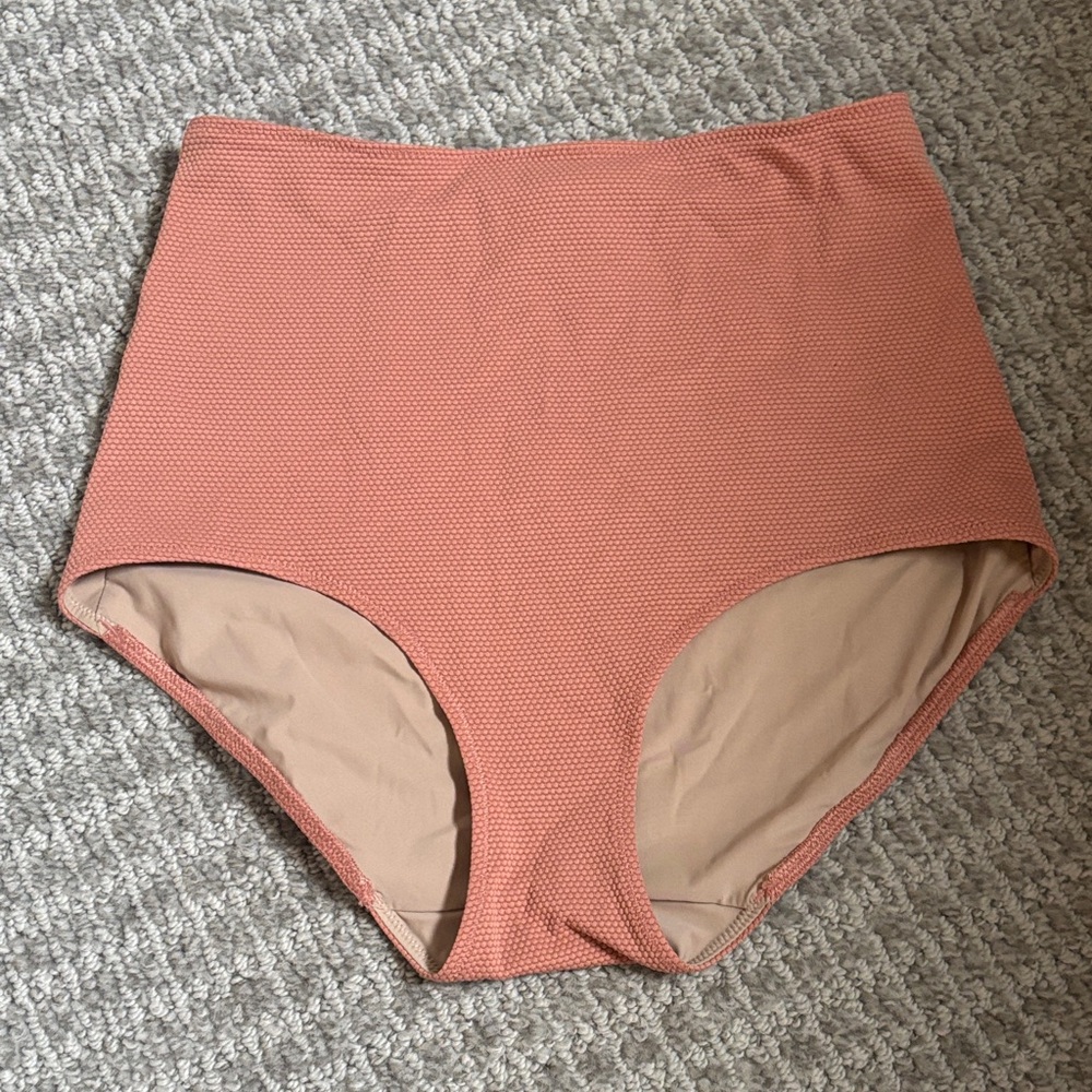 Lululemon High-Waist Textured Bikini Bottoms